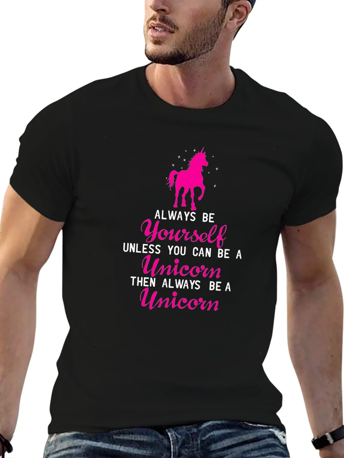 Always Be Yourself Unicorn T-Shirt product image 6