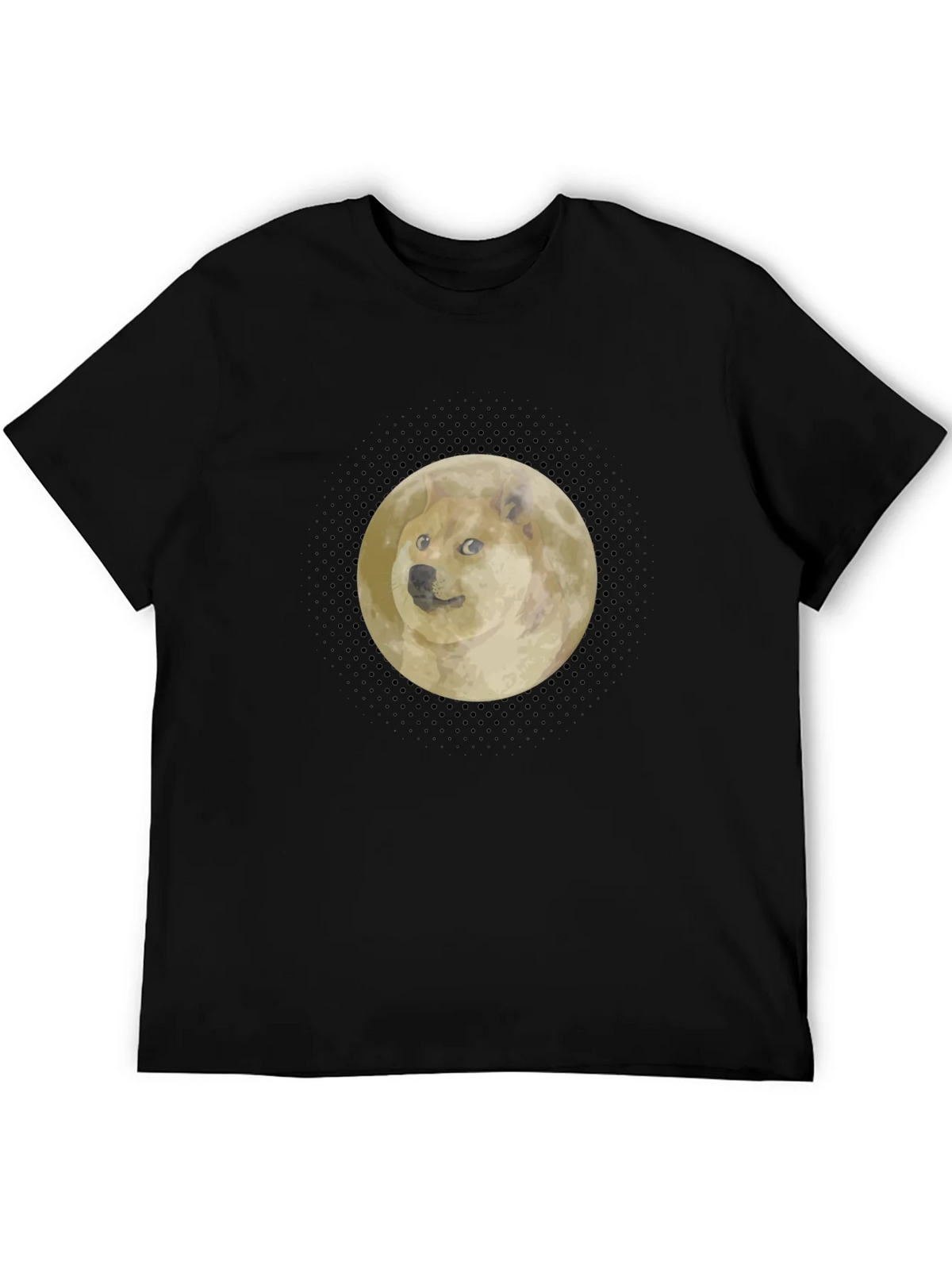 Doge to the Moon Black T-Shirt product image 5