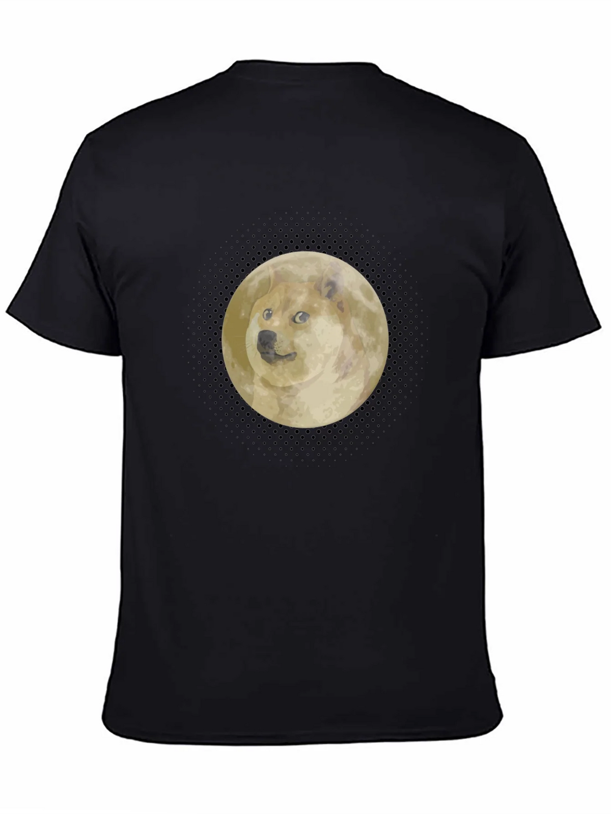 Doge to the Moon Black T-Shirt product image 4