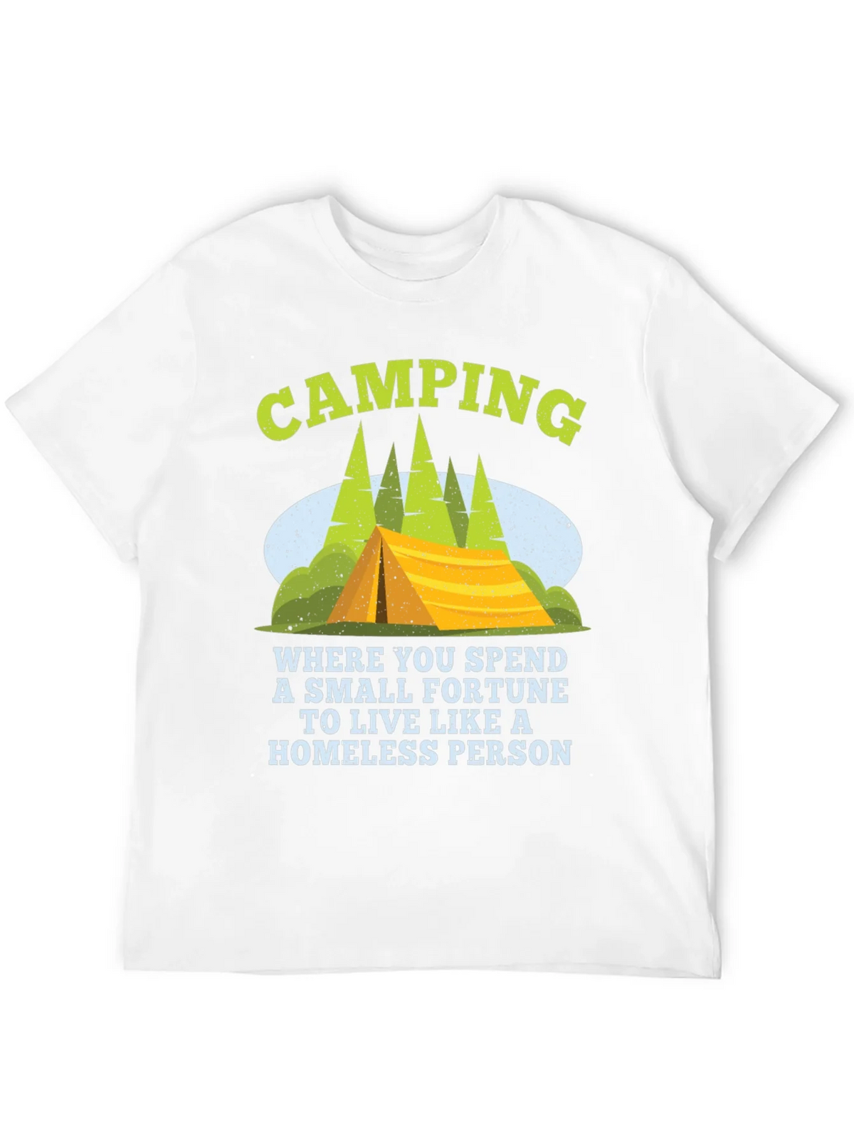 Camping Fortune Funny T-Shirt product image 10
