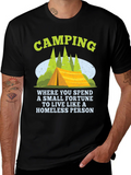 Camping Fortune Funny T-Shirt product image 1