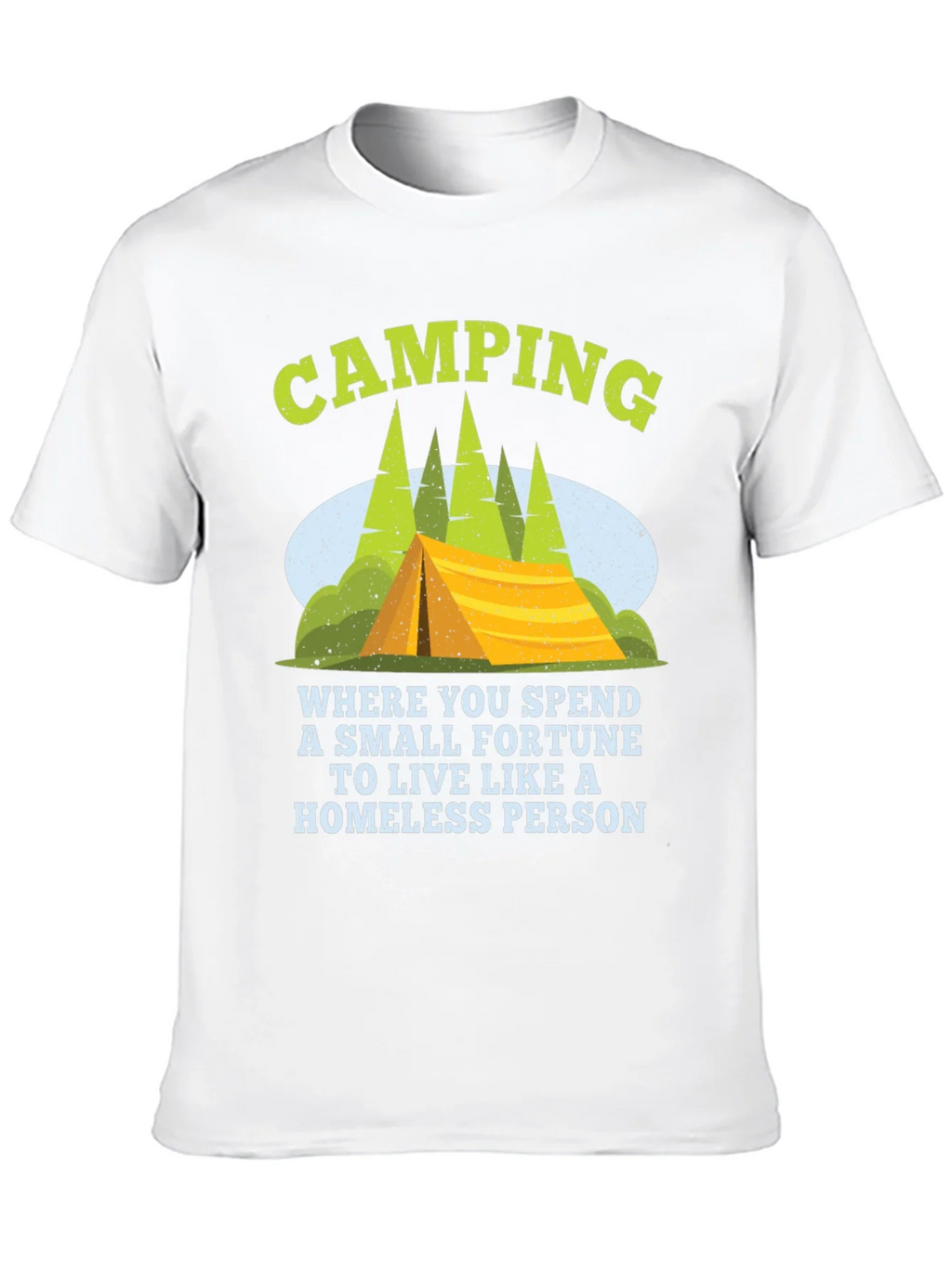 Camping Fortune Funny T-Shirt product image 8