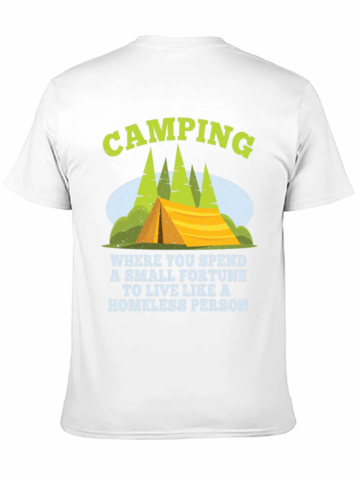 Camping Fortune Funny T-Shirt product image 9