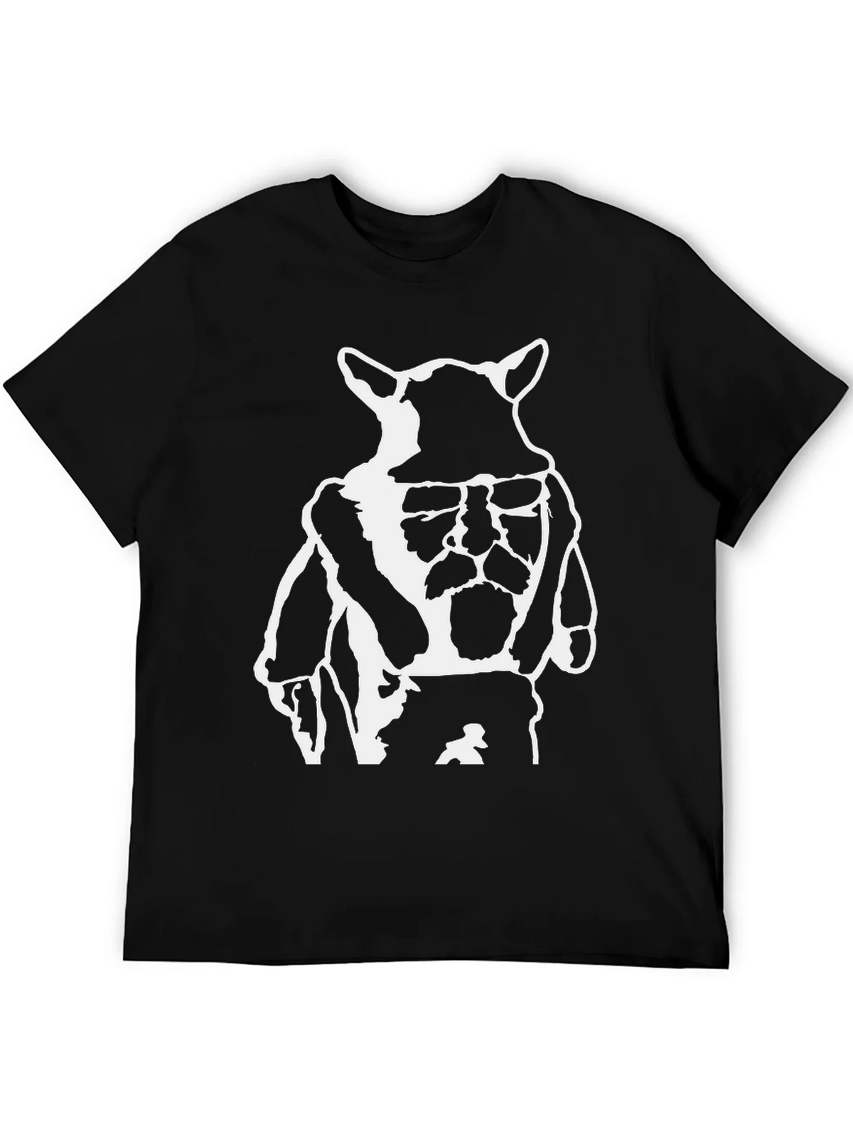 Black Graphic Tee - Yoda DJ Design product image 5