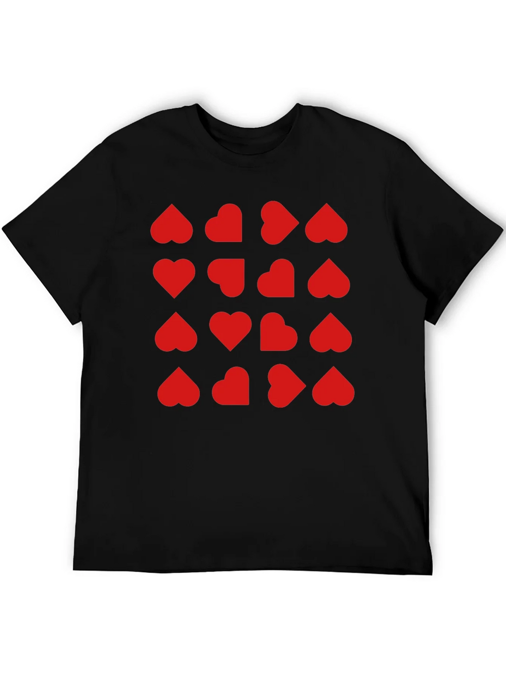 Heart Pattern T-Shirt - Trendy Valentines Day Tee product image 5