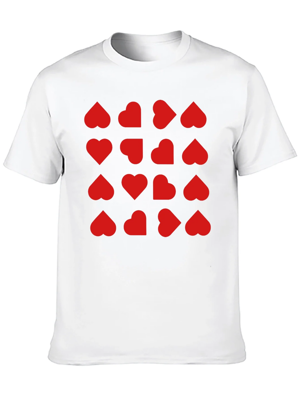 Heart Pattern T-Shirt - Trendy Valentines Day Tee product image 9