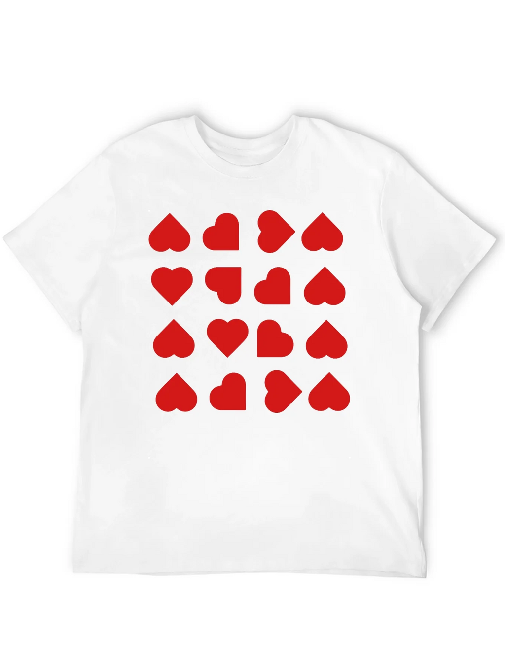 Heart Pattern T-Shirt - Trendy Valentines Day Tee product image 11