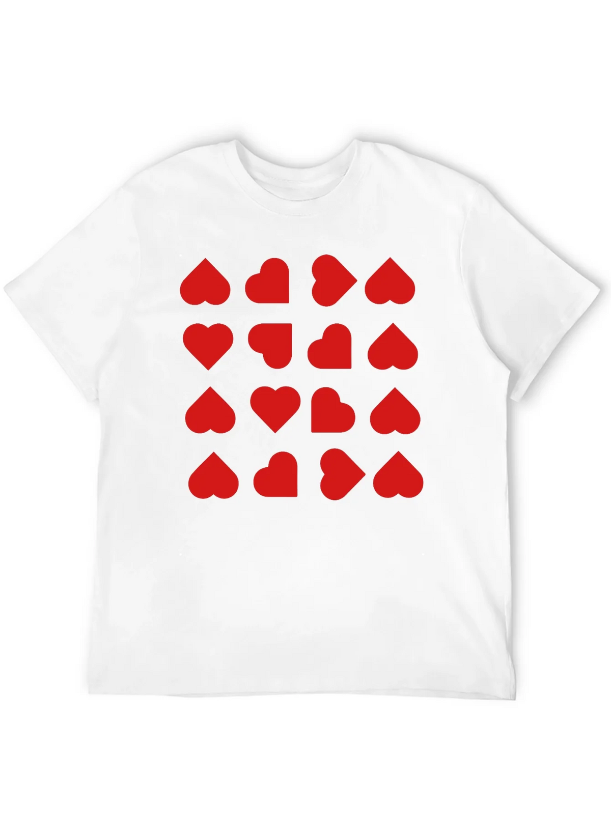 Heart Pattern T-Shirt - Trendy Valentines Day Tee product image 11