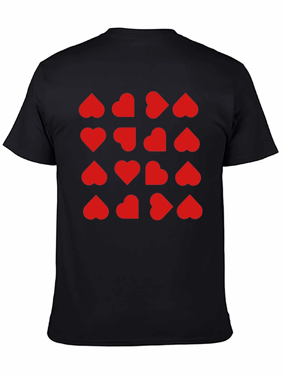 Heart Pattern T-Shirt - Trendy Valentines Day Tee product image 4