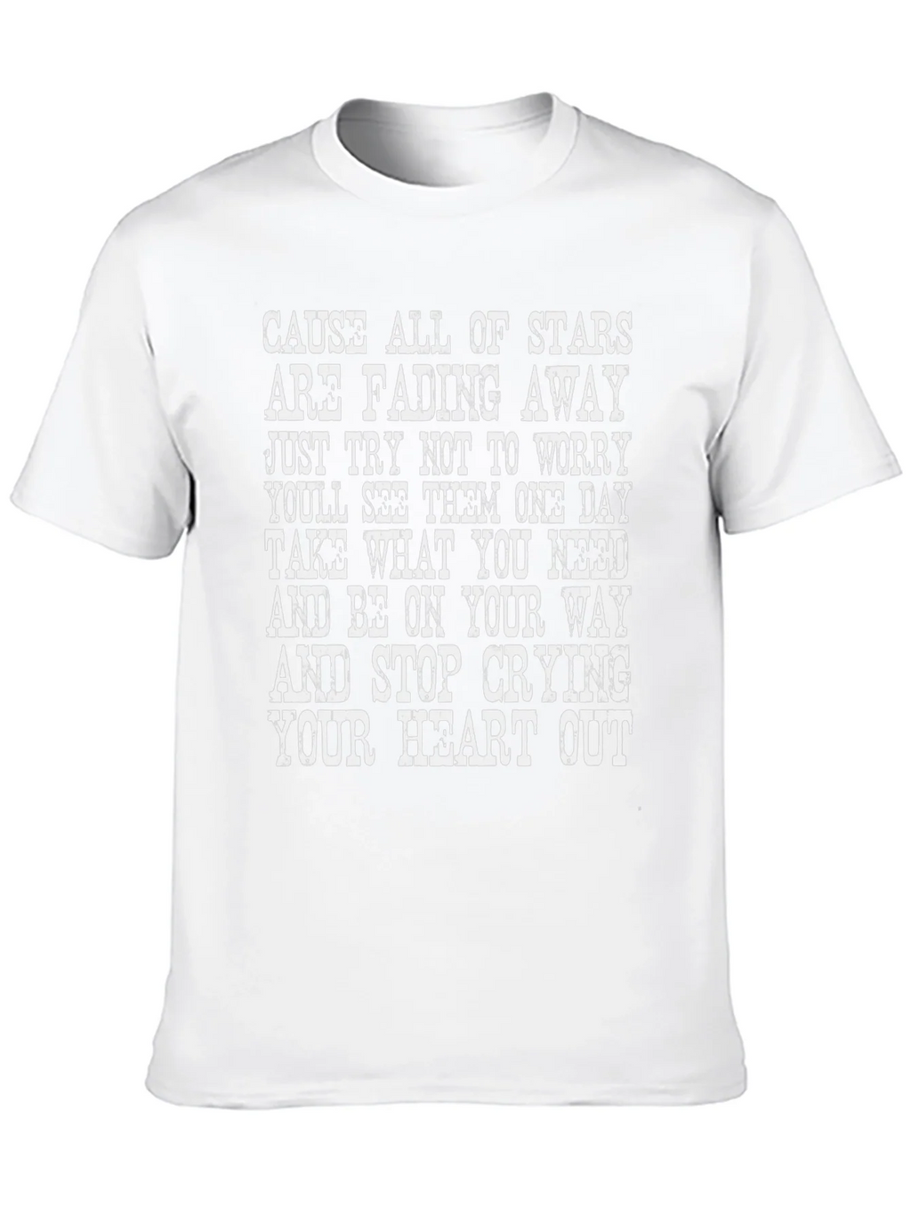 Stars Fading Away Graphic Tee product image 7