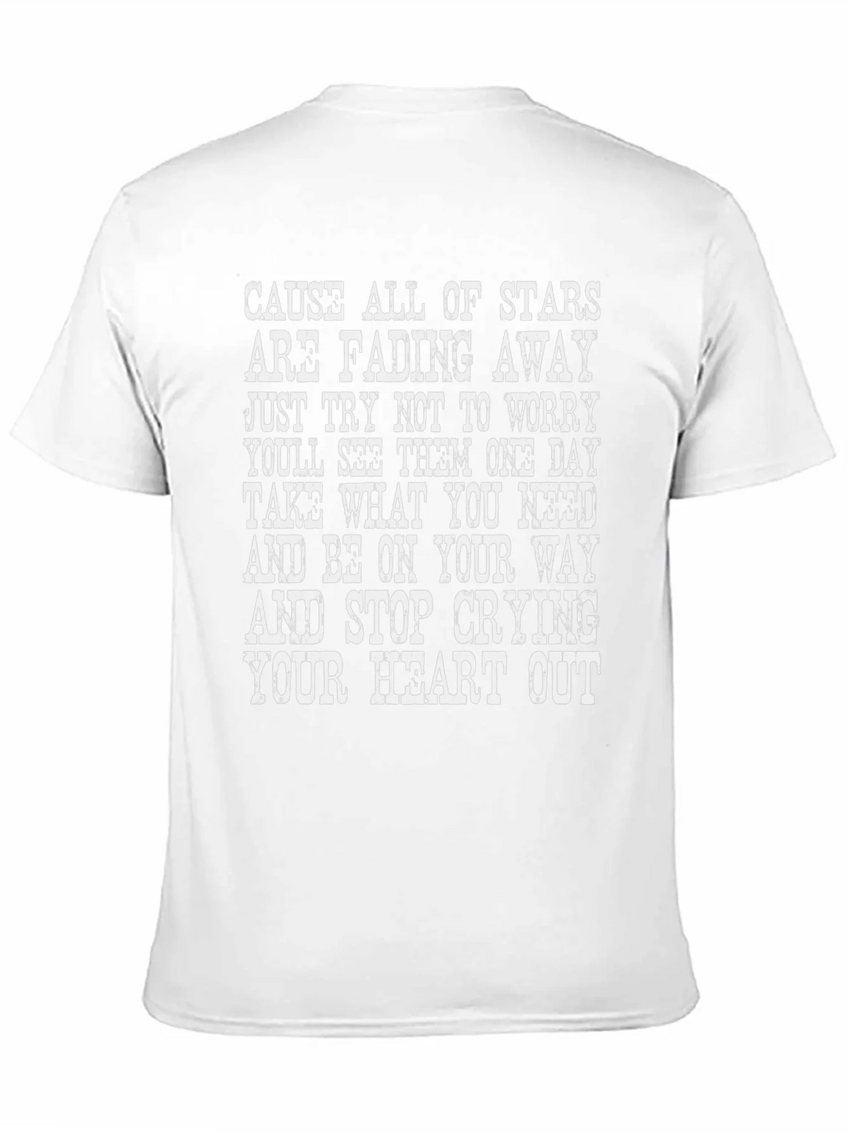 Stars Fading Away Graphic Tee product image 8