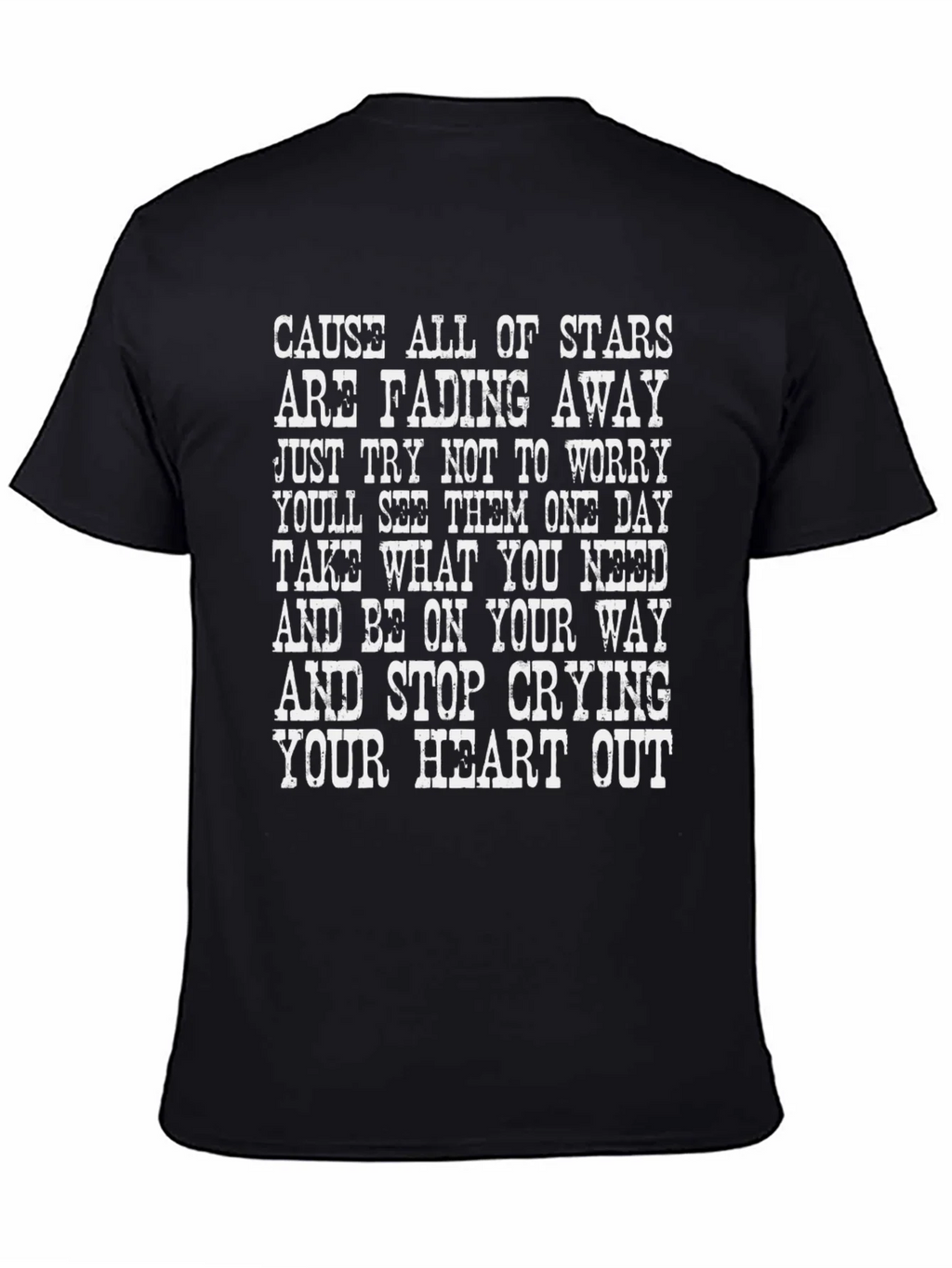Stars Fading Away Graphic Tee product image 3