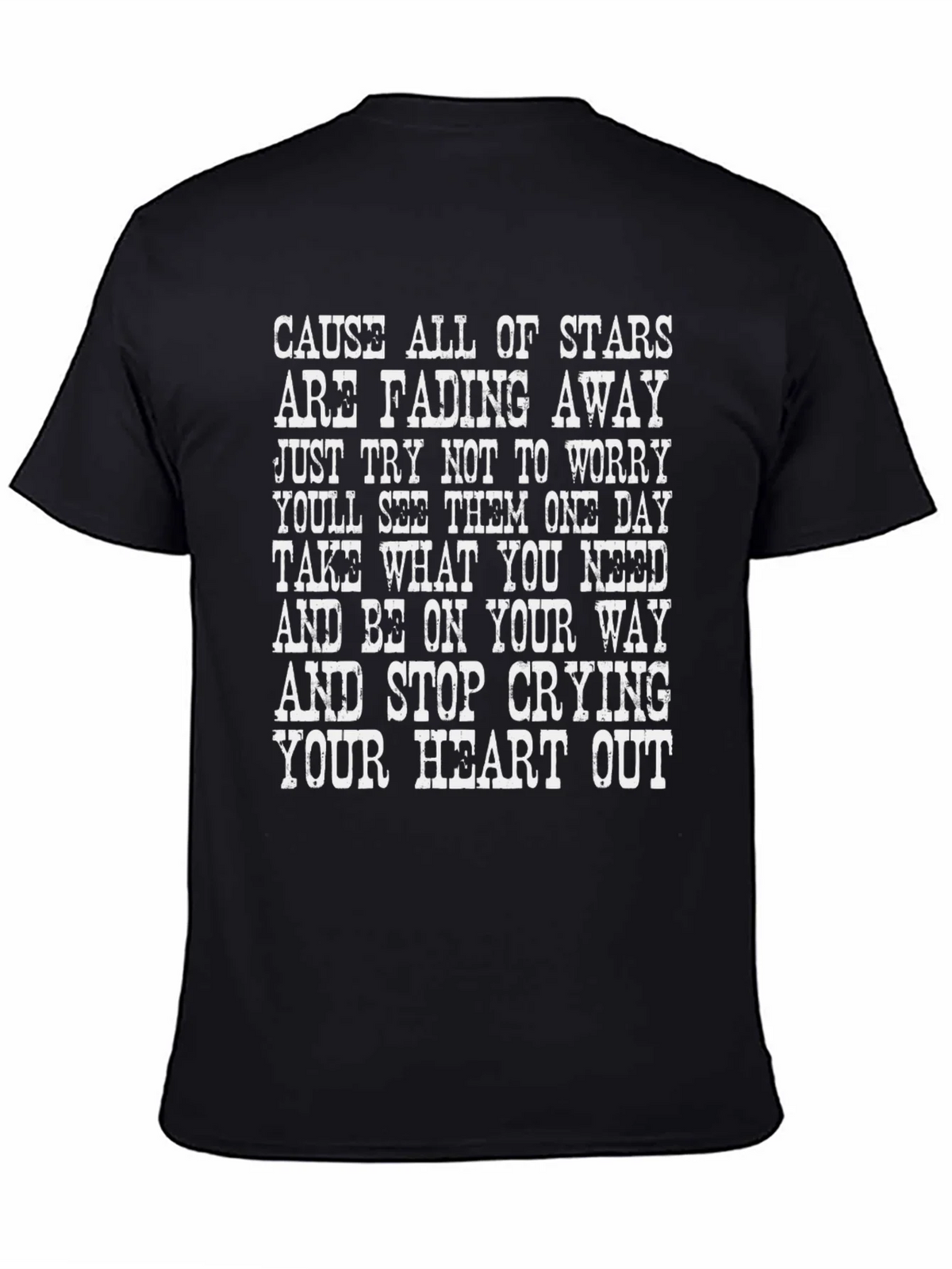 Stars Fading Away Graphic Tee product image 3