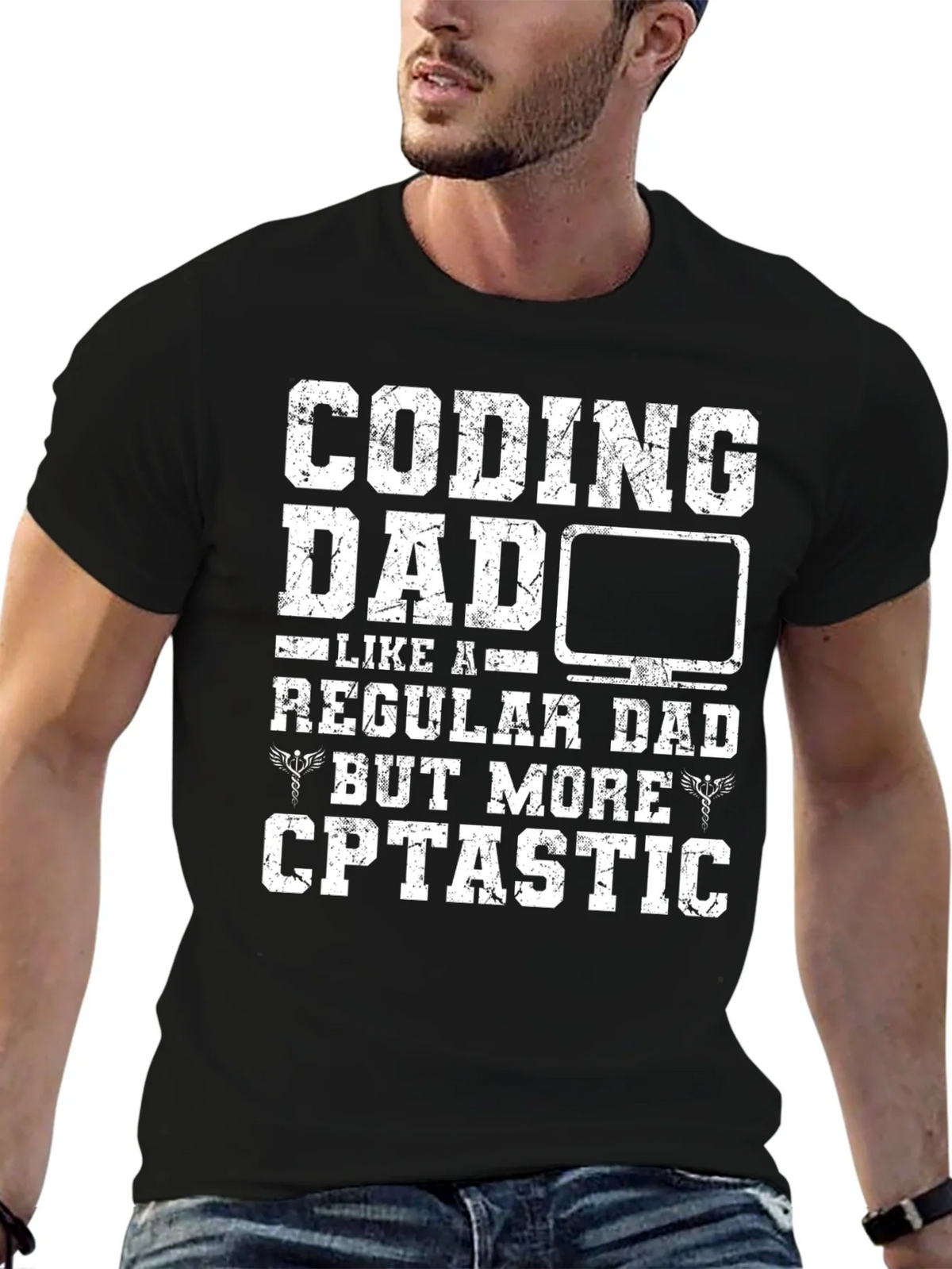 Coding Dad Graphic Tee product image 5