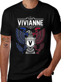 Team Vivianne Eagle Crest Graphic T-Shirt product image 1