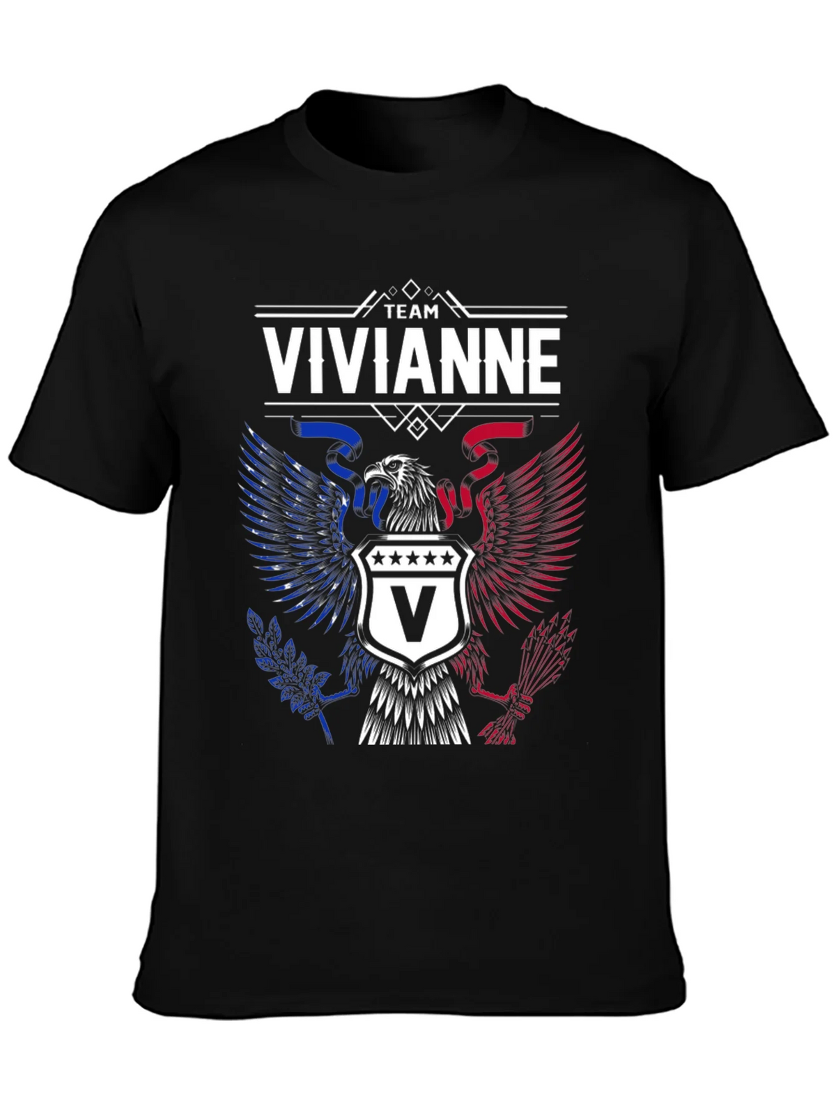 Team Vivianne Eagle Crest Graphic T-Shirt product image 3