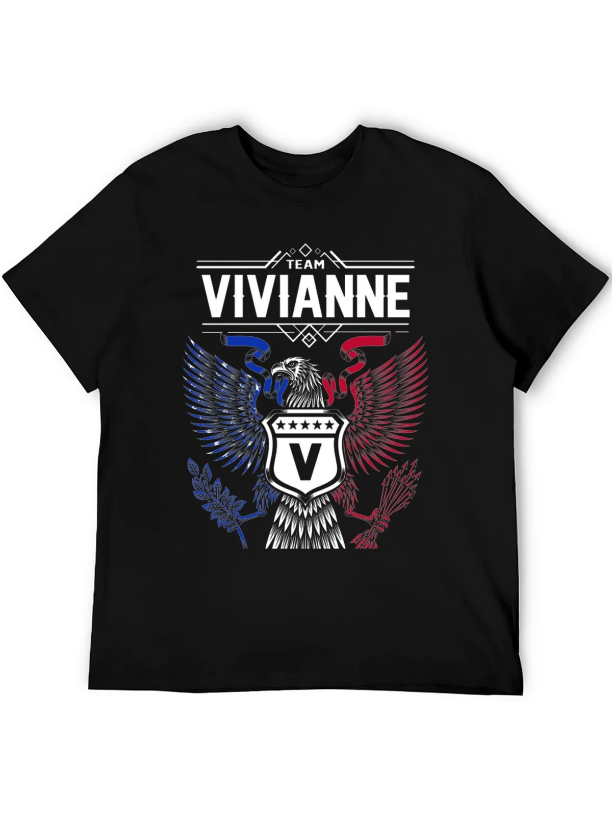 Team Vivianne Eagle Crest Graphic T-Shirt product image 5