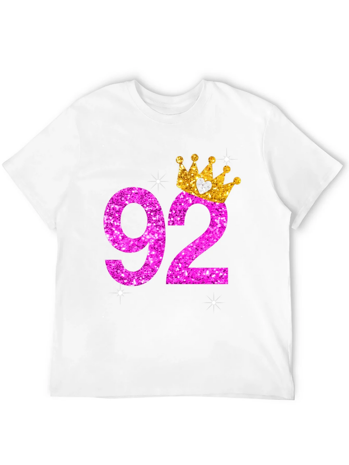 92nd Birthday Crown T-Shirt product image 8