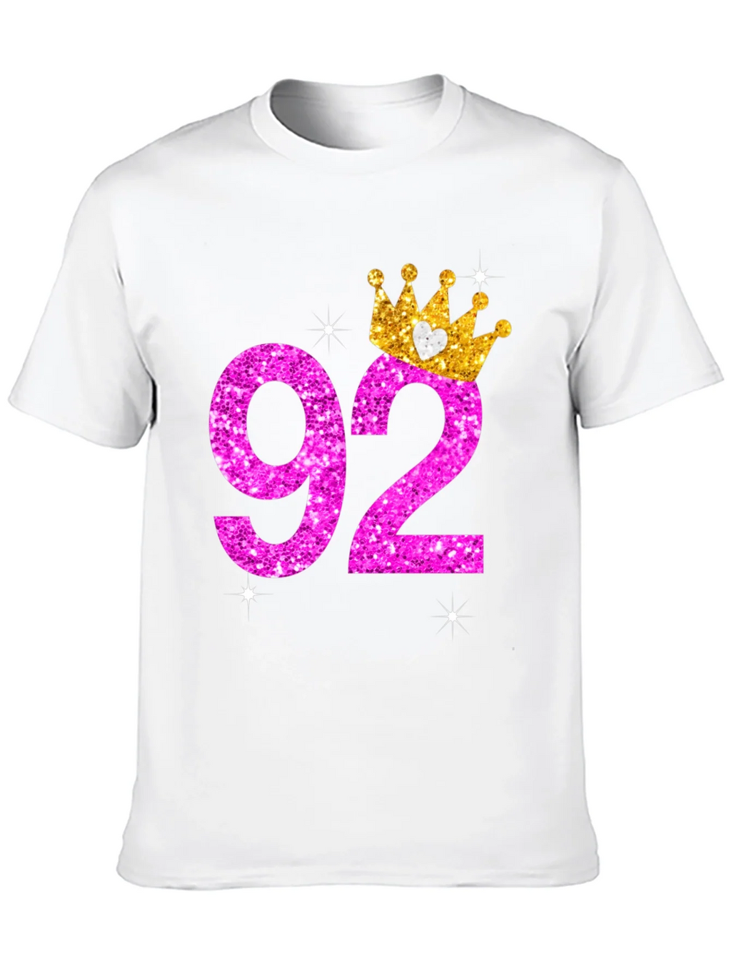 92nd Birthday Crown T-Shirt product image 6
