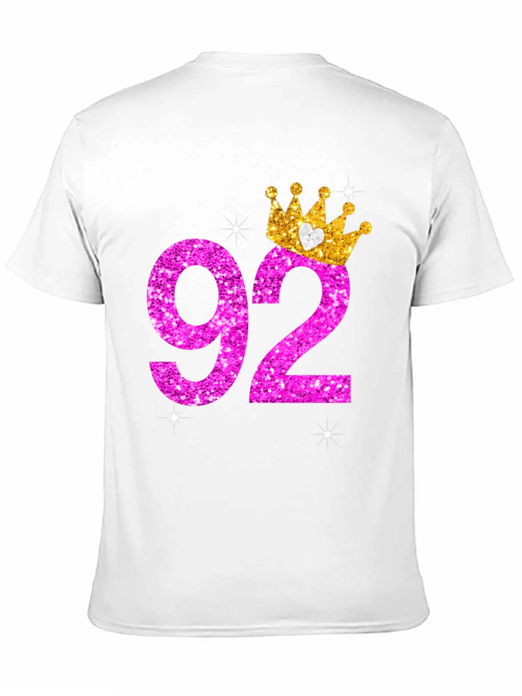 92nd Birthday Crown T-Shirt product image 7