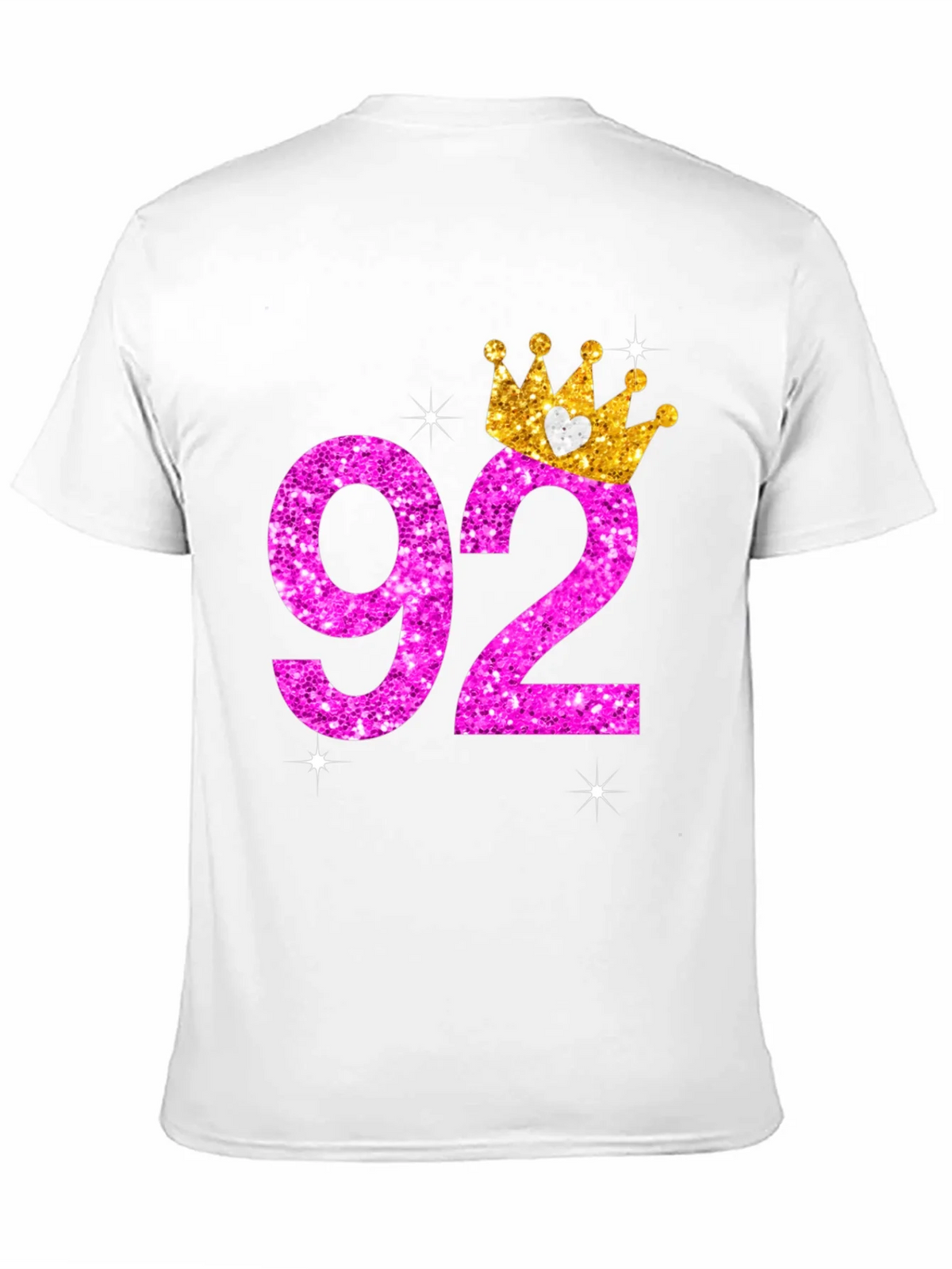 92nd Birthday Crown T-Shirt product image 7