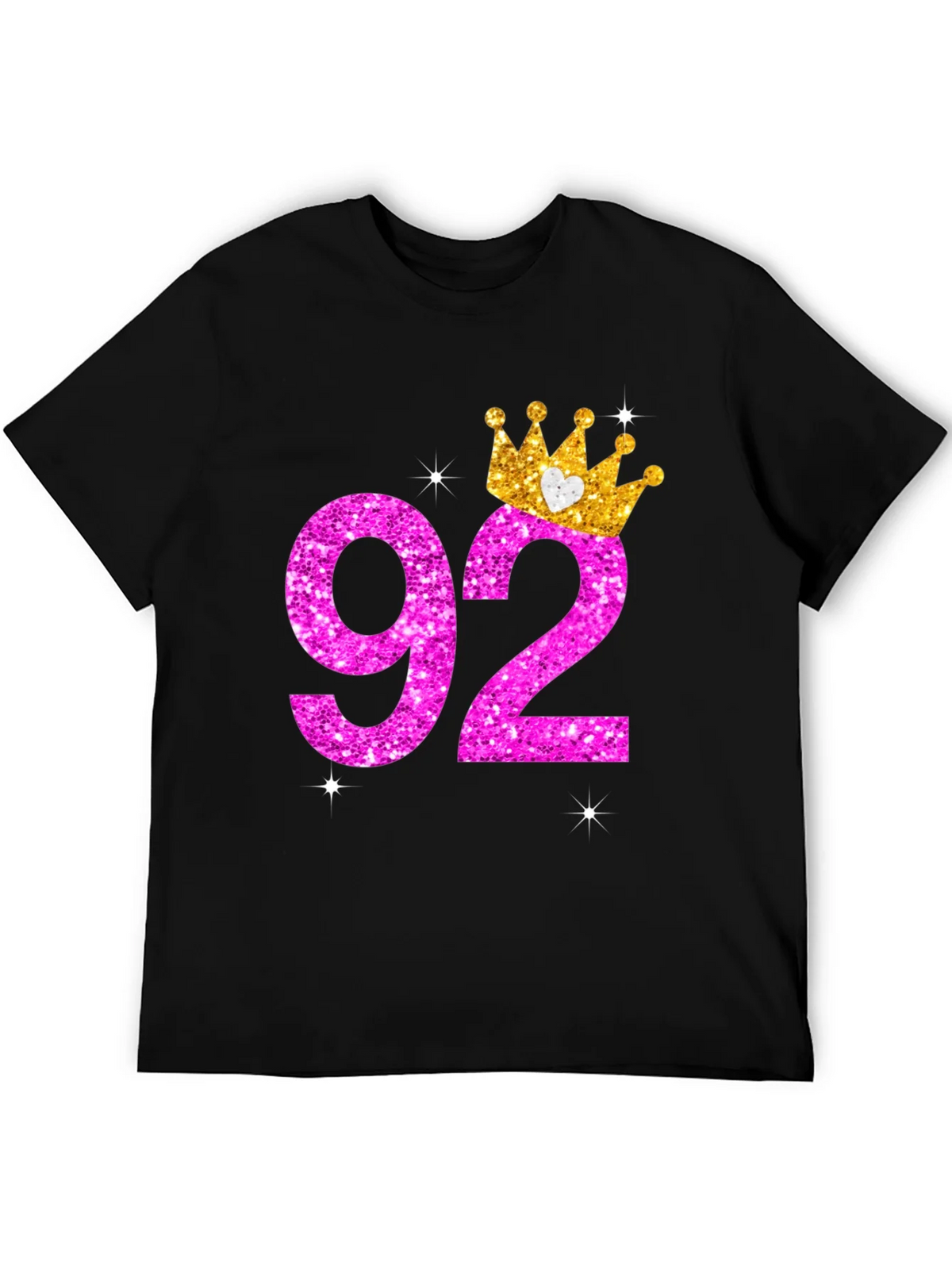 92nd Birthday Crown T-Shirt product image 2