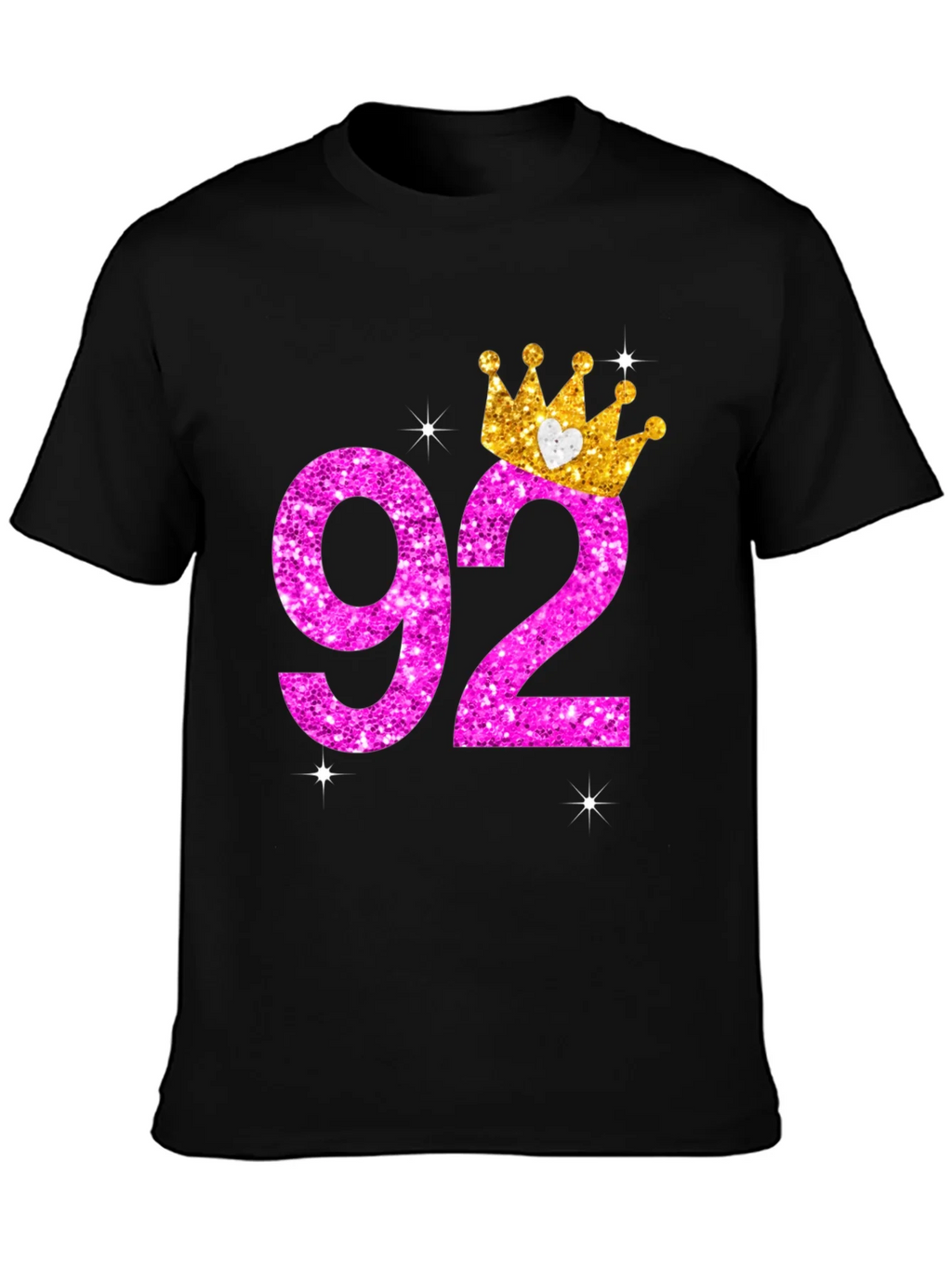 92nd Birthday Crown T-Shirt product image 1