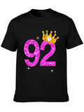92nd Birthday Crown T-Shirt product image 1