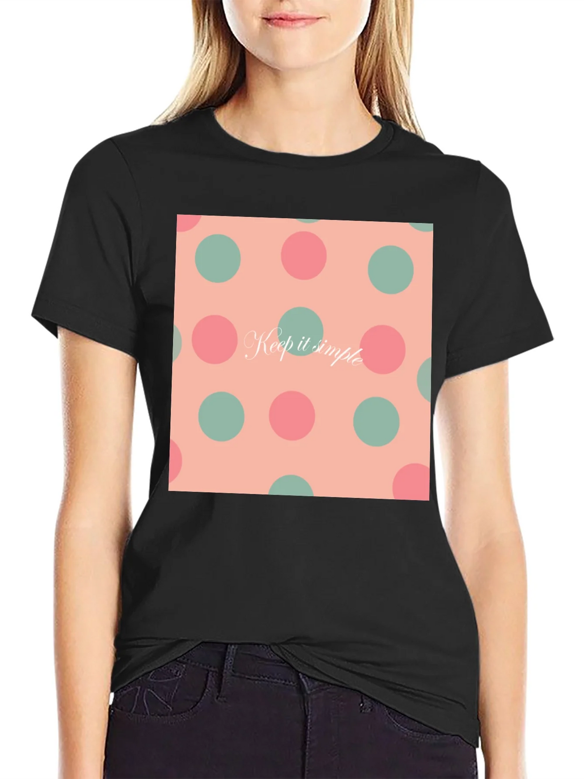 Keep it Simple Polka Dot T-Shirt product image 2