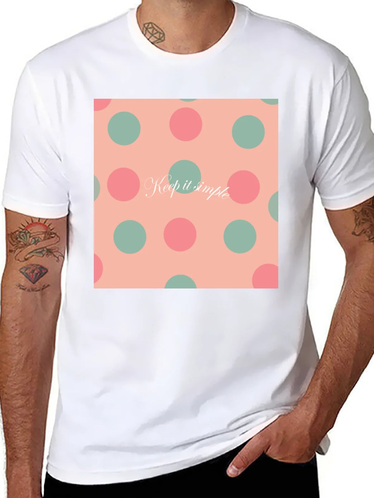 Keep it Simple Polka Dot T-Shirt product image 6