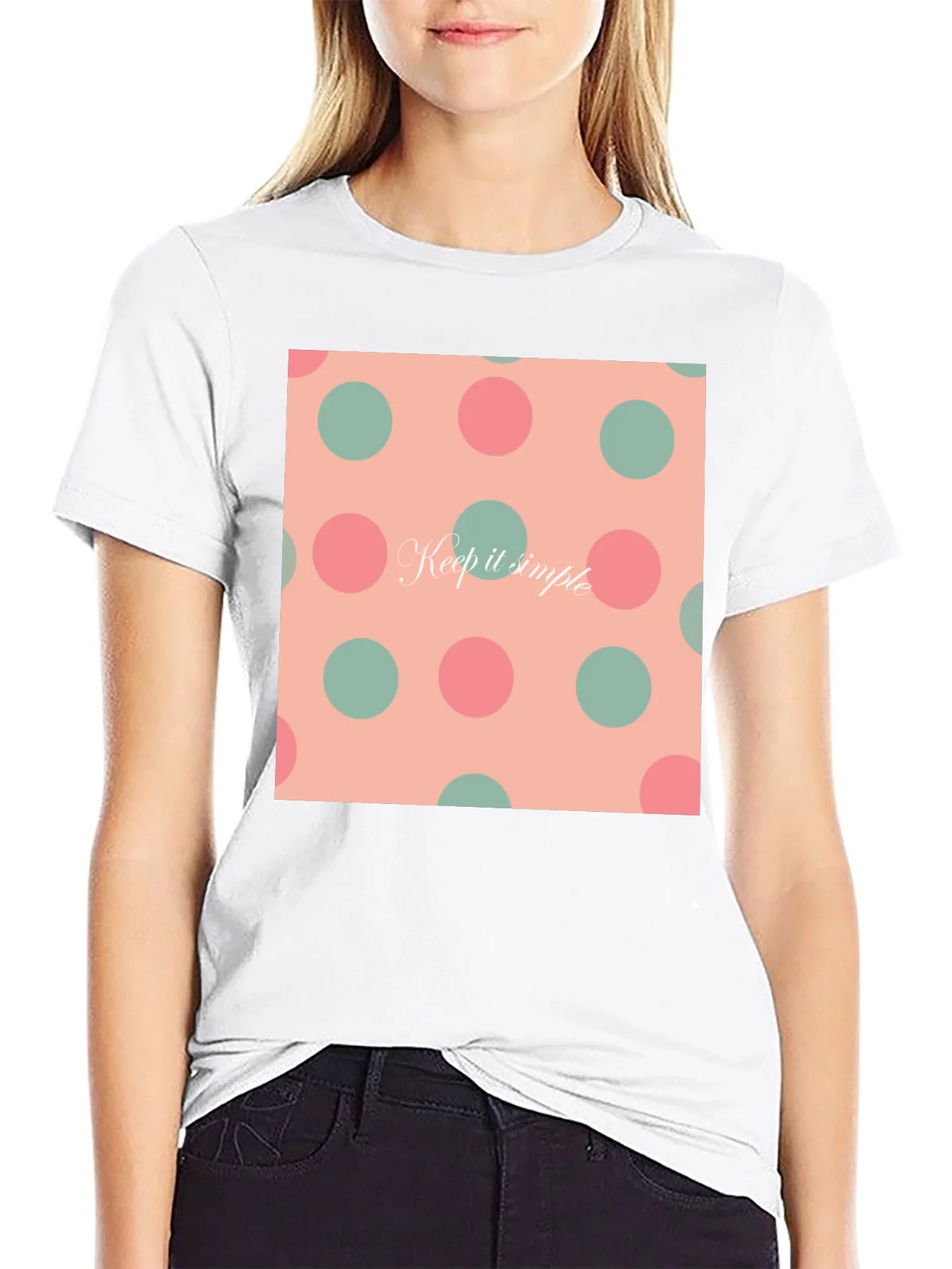Keep it Simple Polka Dot T-Shirt product image 7