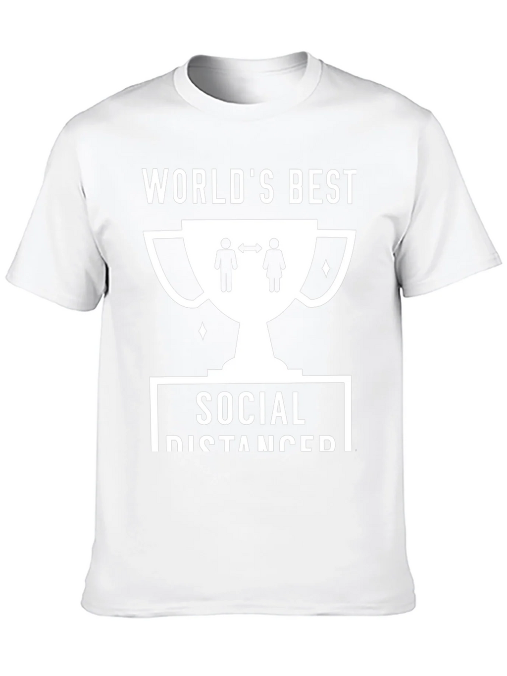 Worlds Best Social Distancer T-Shirt product image 8