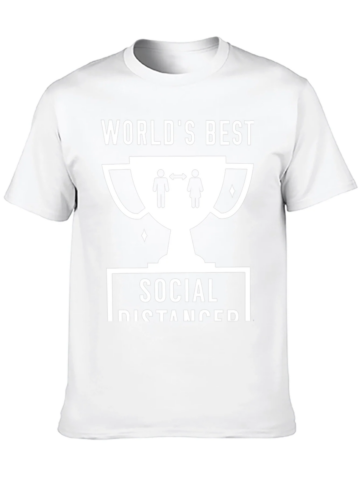 Worlds Best Social Distancer T-Shirt product image 8
