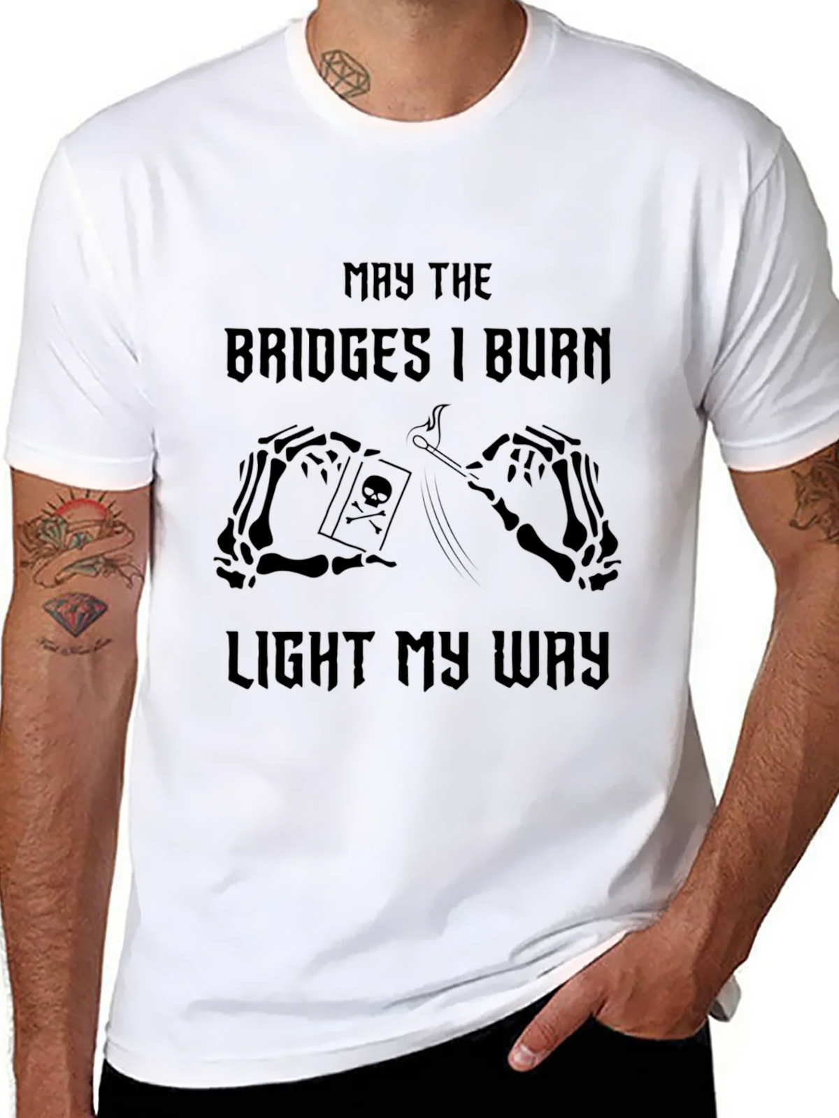 May The Bridges I Burn Graphic T-Shirt product image 7