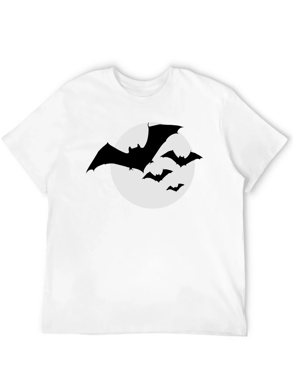Bat Silhouette Moon Graphic T-Shirt product image 11