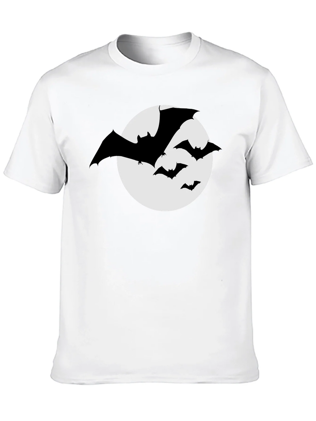 Bat Silhouette Moon Graphic T-Shirt product image 9