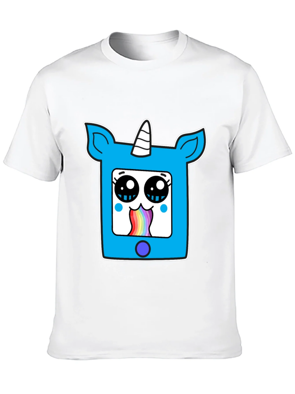 Unicorn Rainbow Vomit Graphic Tee product image 7