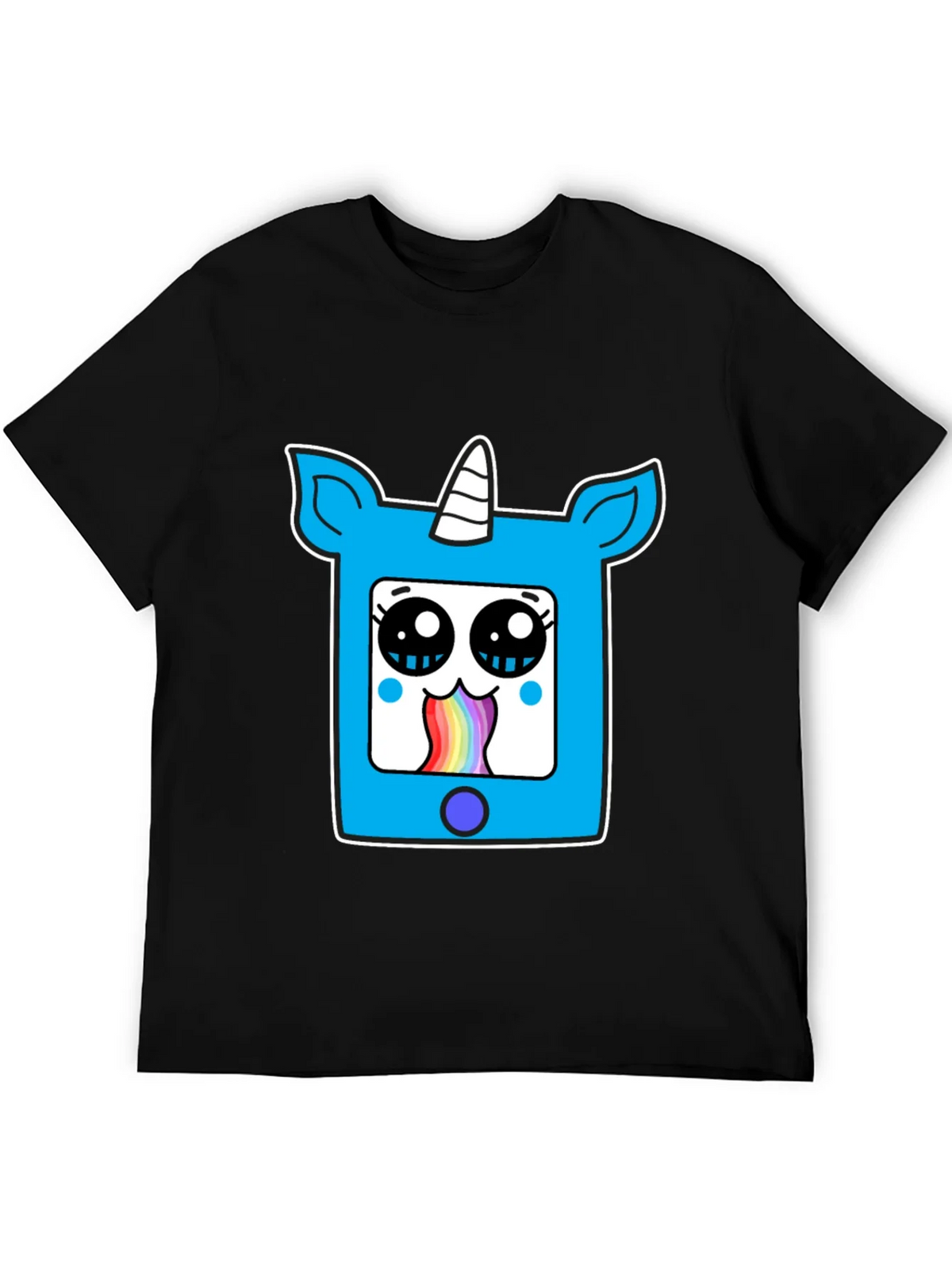 Unicorn Rainbow Vomit Graphic Tee product image 4
