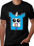 Unicorn Rainbow Vomit Graphic Tee product image 1