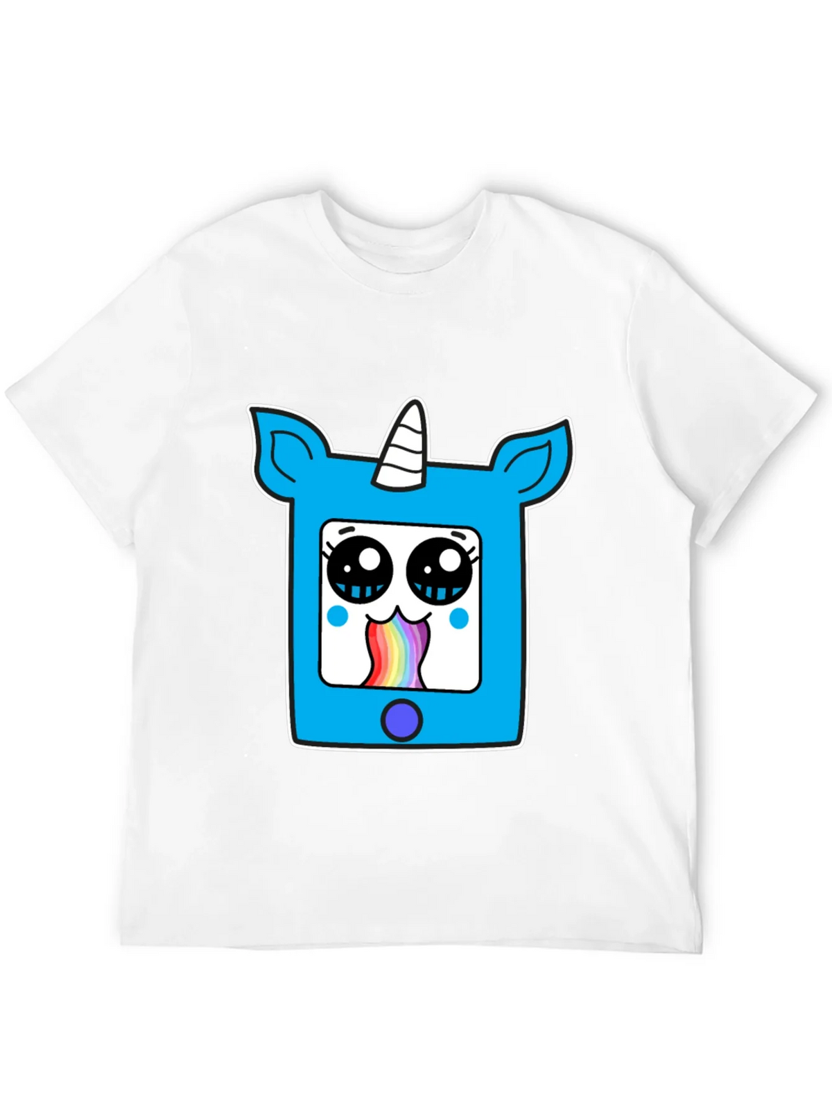 Unicorn Rainbow Vomit Graphic Tee product image 8
