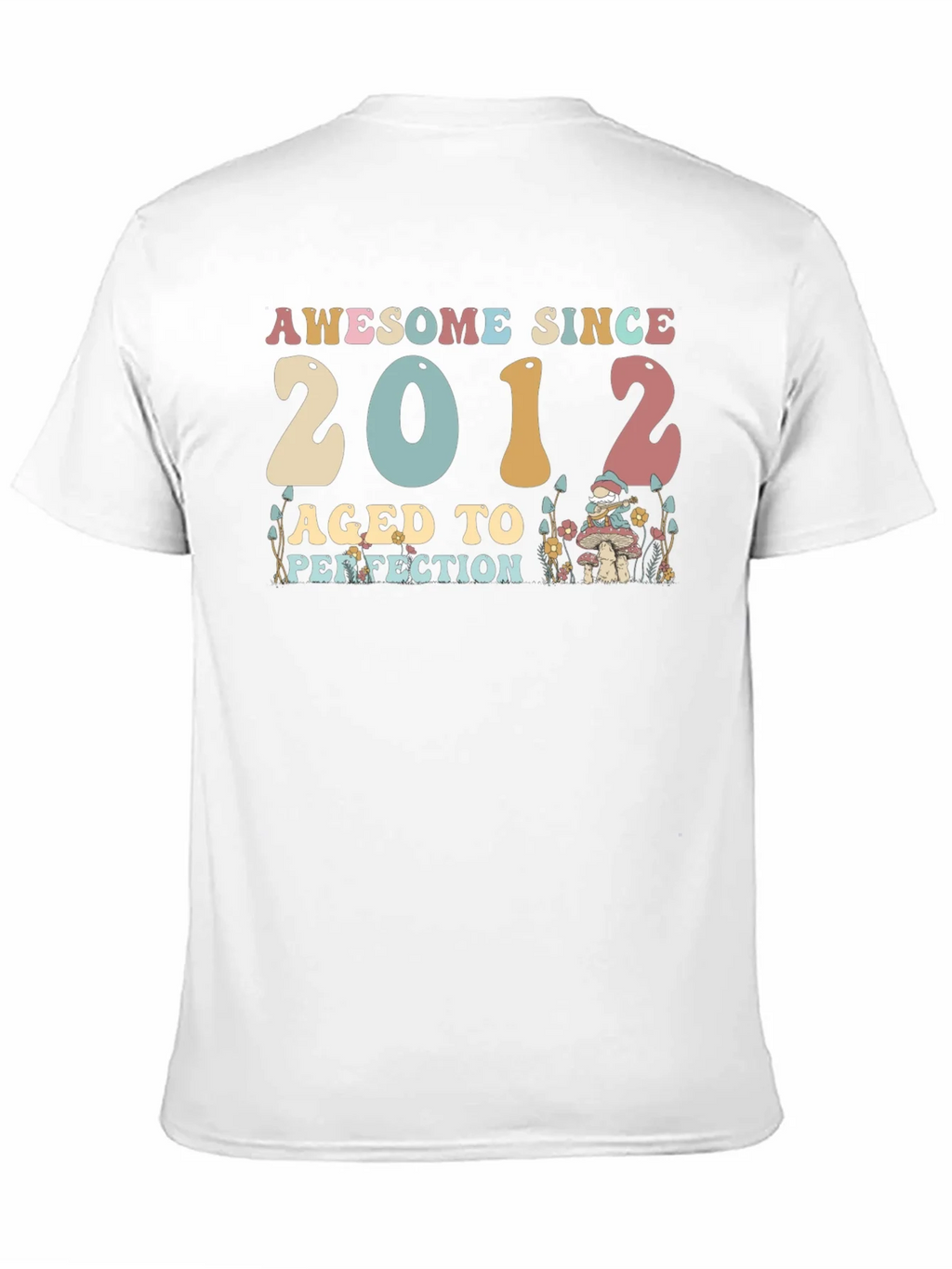 Awesome Since 2012 Birthday T-Shirt product image 9
