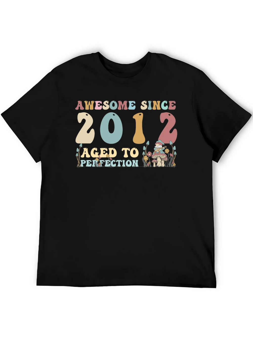 Awesome Since 2012 Birthday T-Shirt product image 5
