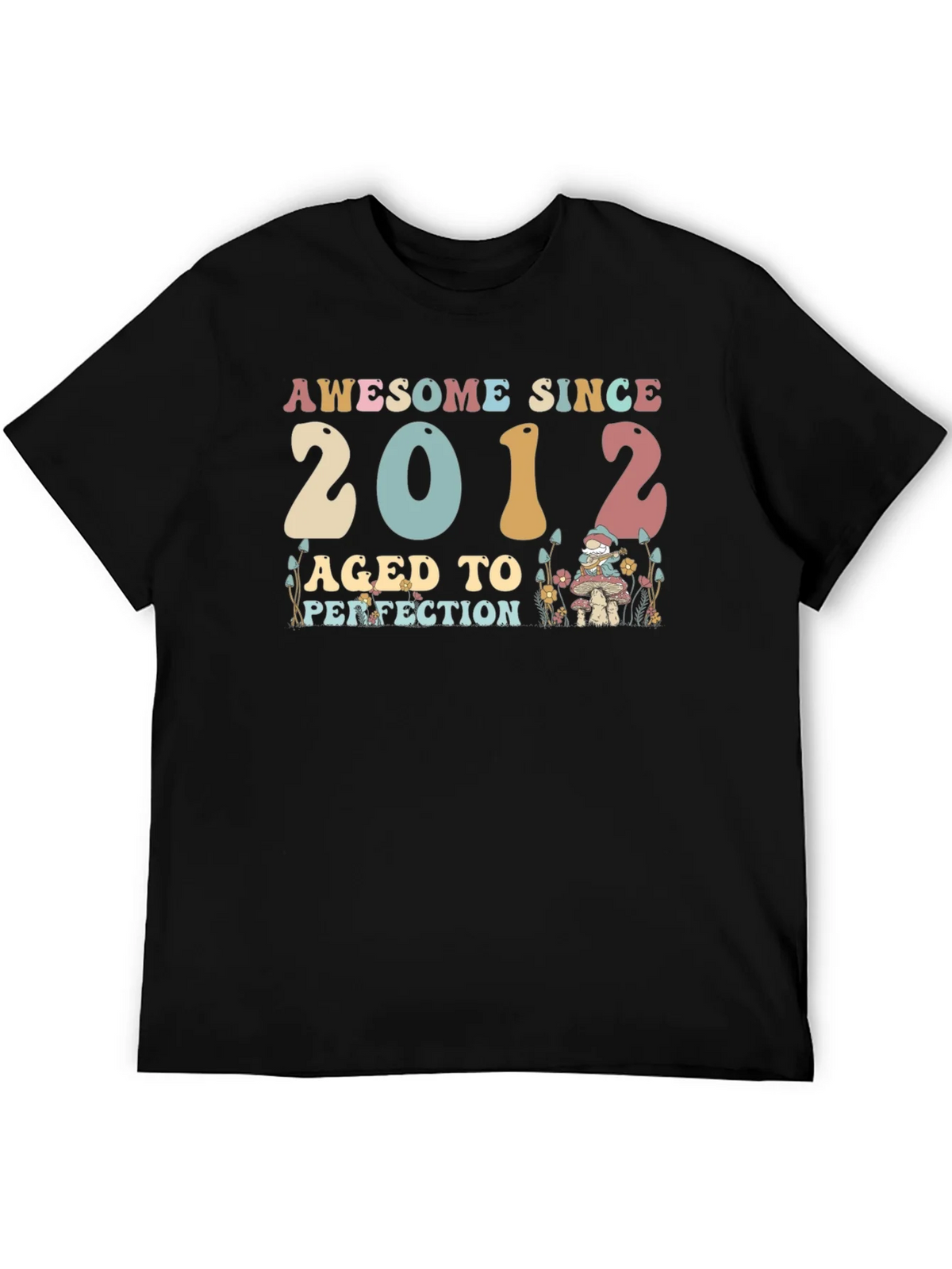 Awesome Since 2012 Birthday T-Shirt product image 5
