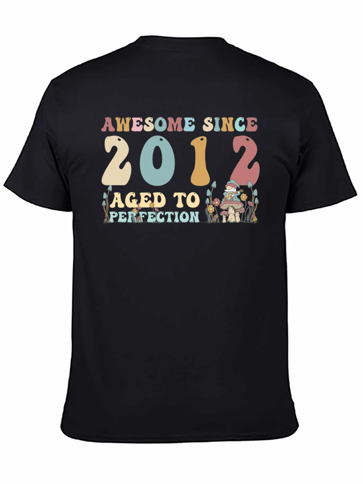 Awesome Since 2012 Birthday T-Shirt product image 4