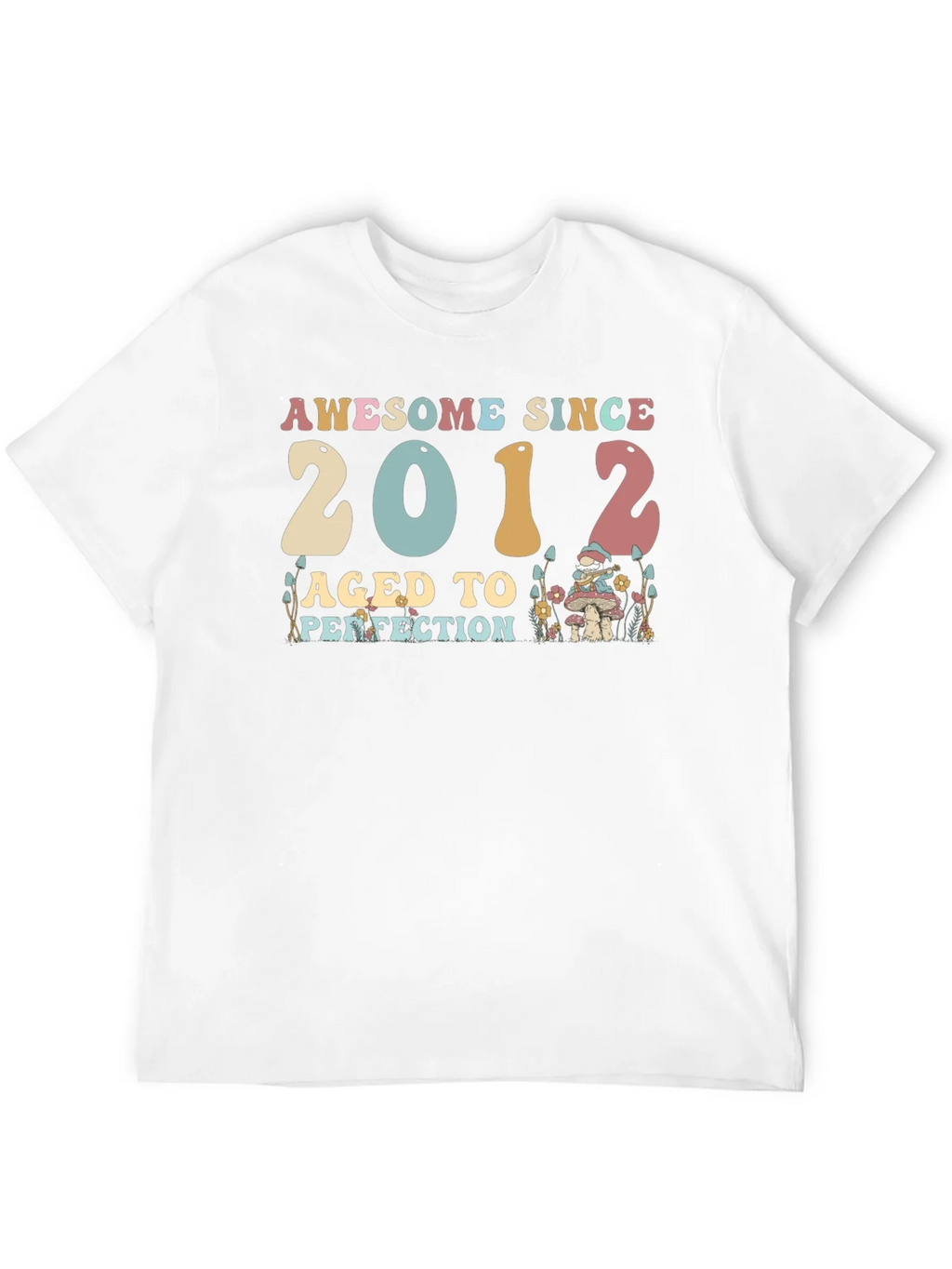 Awesome Since 2012 Birthday T-Shirt product image 10