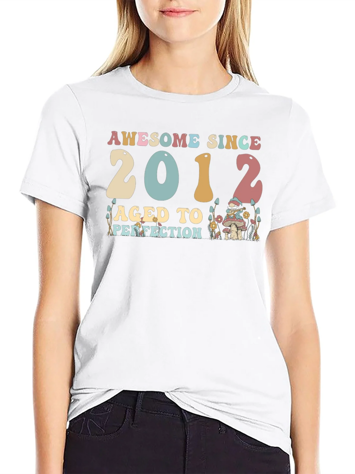 Awesome Since 2012 Birthday T-Shirt product image 7
