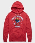 NBA x Grateful Dead x 76ers Hoodie product image 1