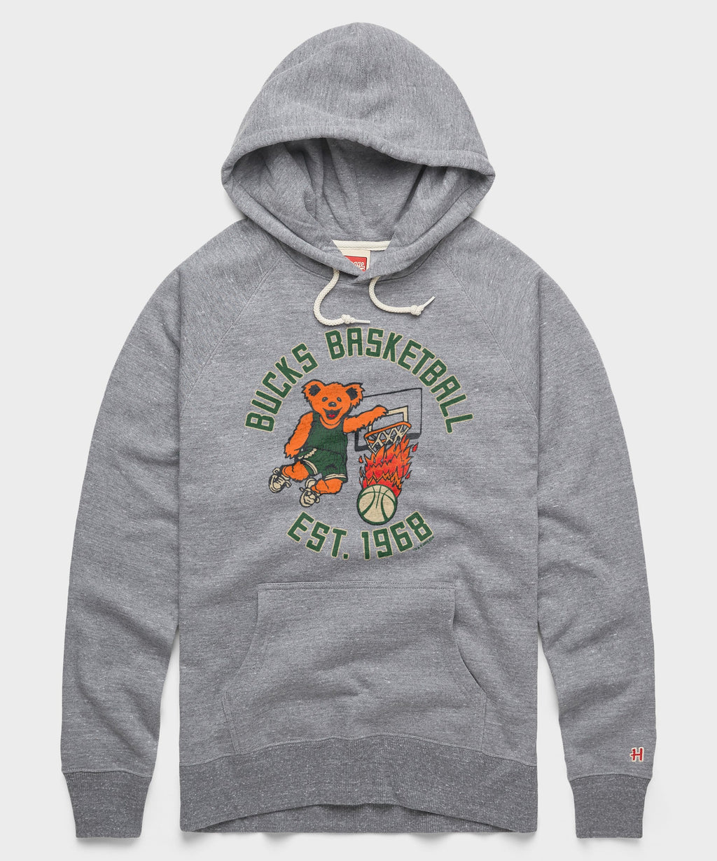 NBA x Grateful Dead x Bucks Hoodie product image 1