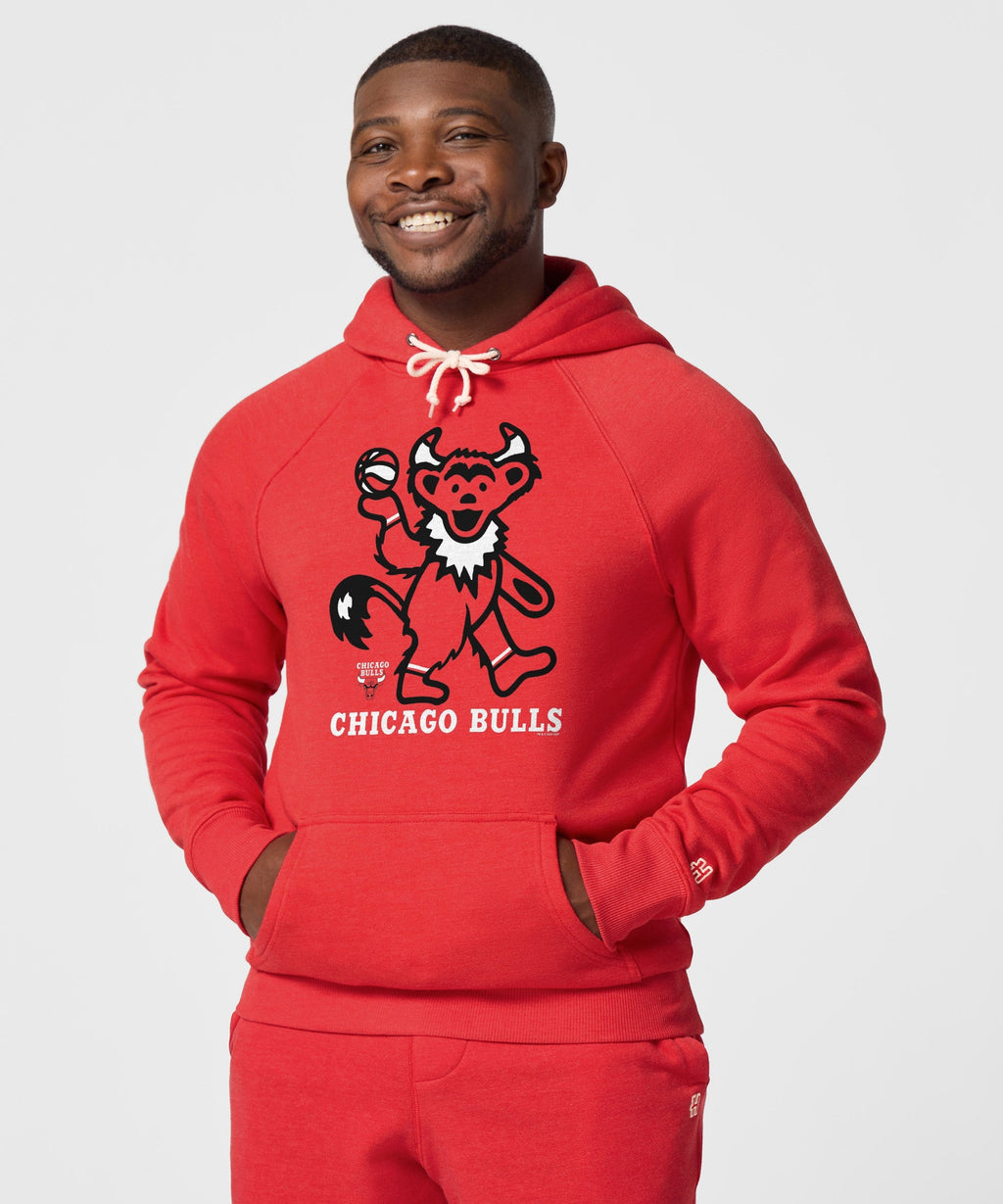 NBA x Grateful Dead x Bulls Hoodie product image 3