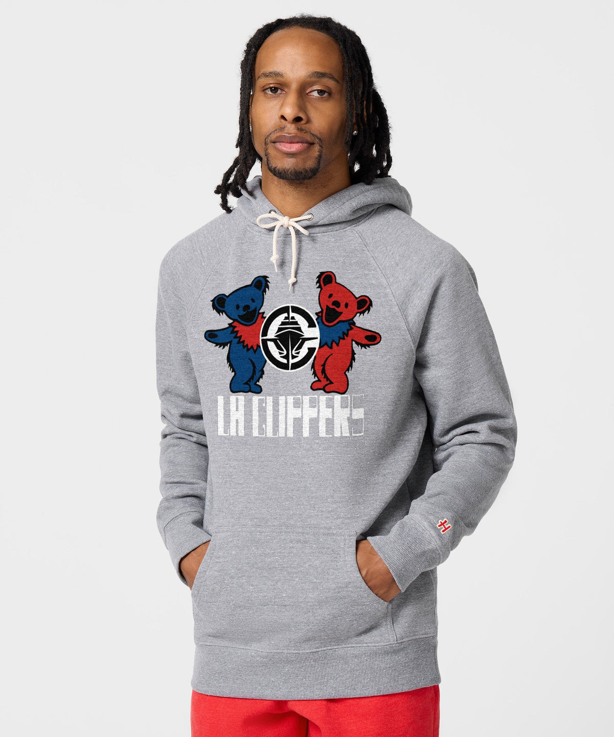 NBA x Grateful Dead x Clippers Hoodie product image 3